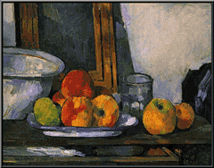 Still life with an open drawer